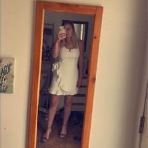 White Wrap Dress| She+Sky